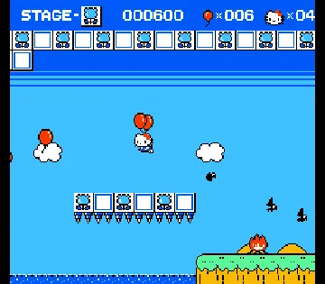 Hello Kitty World (Japan) screen shot game playing